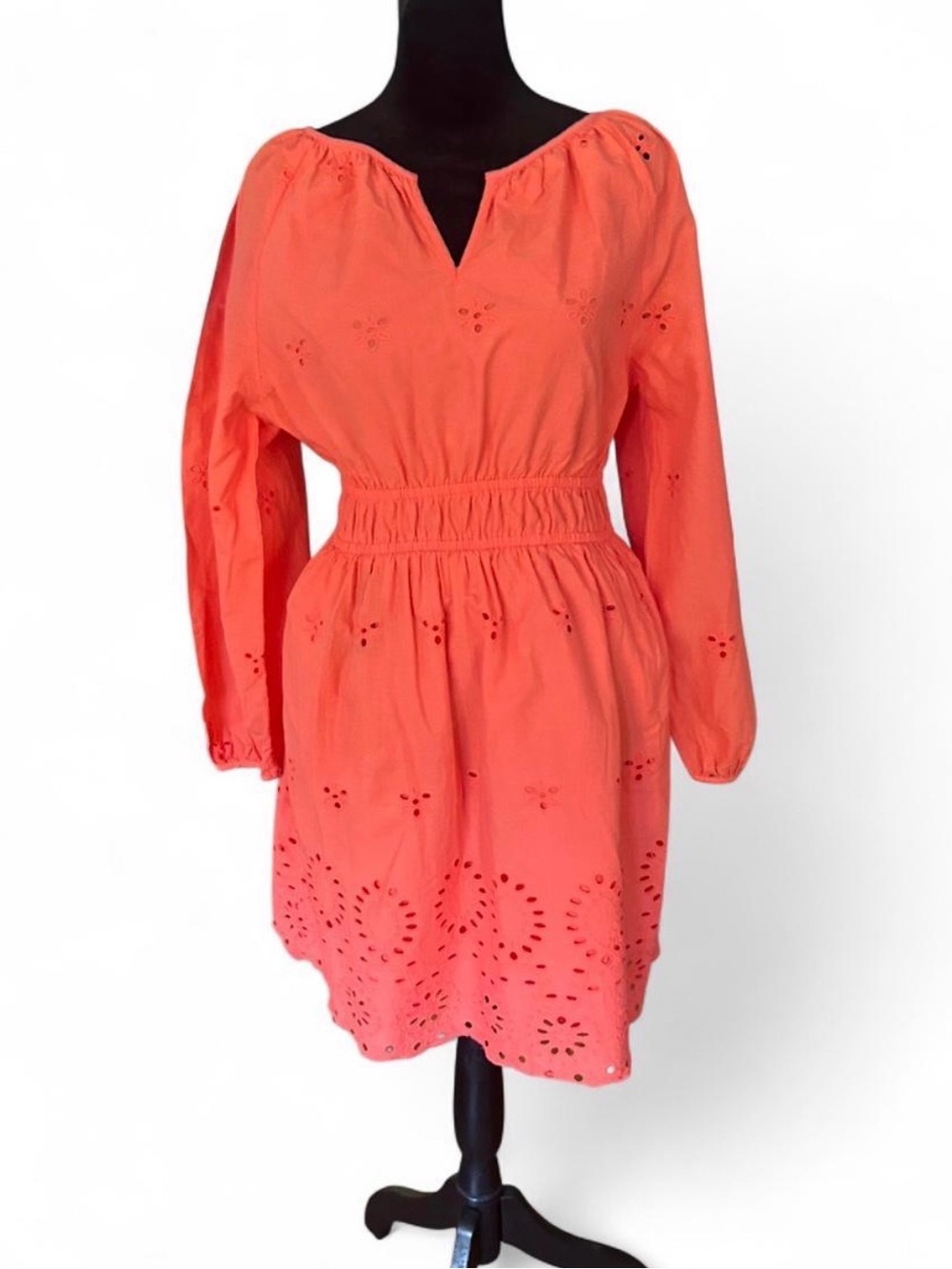 Universal Thread Coral Eyelet Mini Dress